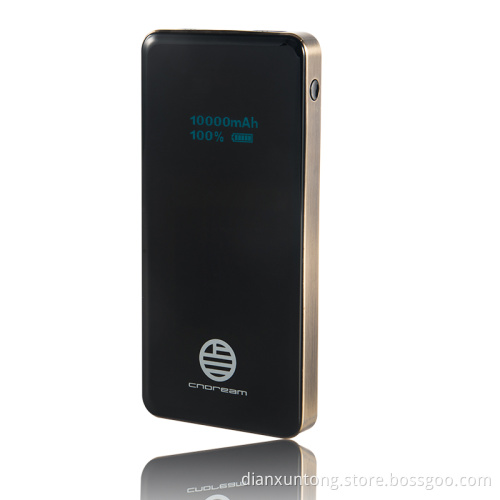 10000~11000mAh Li-Polymer Power Bank OLED Mobile Charger for Phones